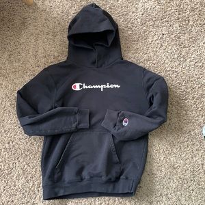 Boys medium Champion hoodie